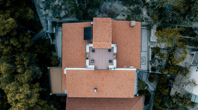 Traditionelle dalmatinische &Auml;u&szlig;ere; "Stein und Olive", Villa AMore Brela Brela
