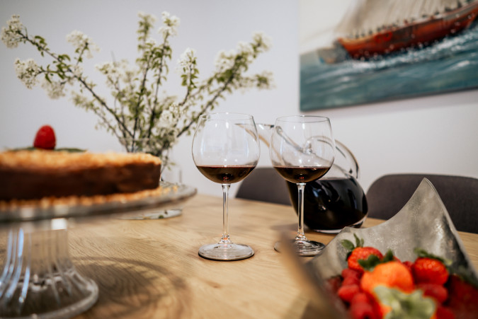 Stilvolles, komfortables und warmes Interieur, Villa AMore Brela Brela