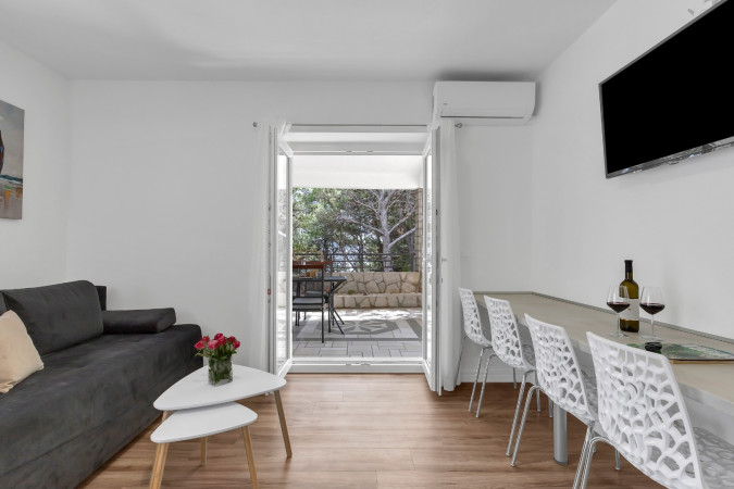 Stilvolles, komfortables und warmes Interieur, Villa AMore Brela Brela