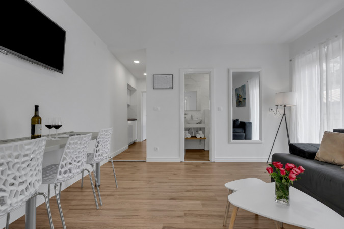 Stilvolles, komfortables und warmes Interieur, Villa AMore Brela Brela